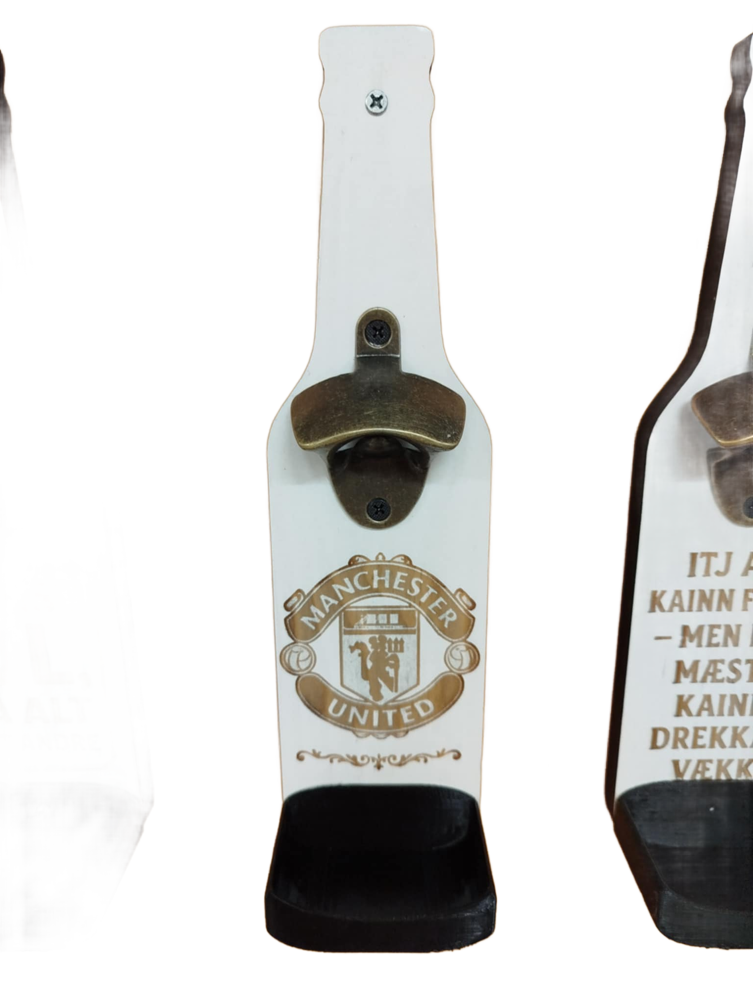 Vegghengt flaskeåpner